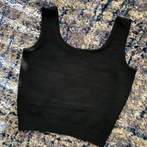 SJK CLASSIC/BASICS BLACK TANK - SIZE SMALL